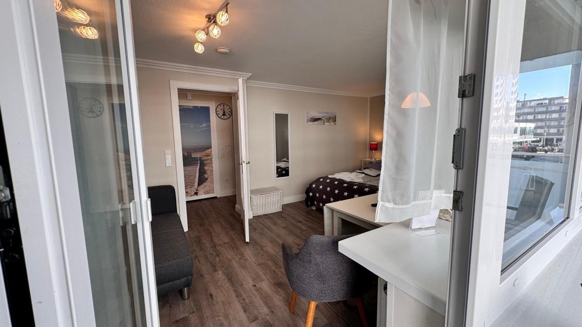 10-105, Sehr Strandnah, Im Herzen Westerlands, Westbalkon, 1 Zi Exterior photo